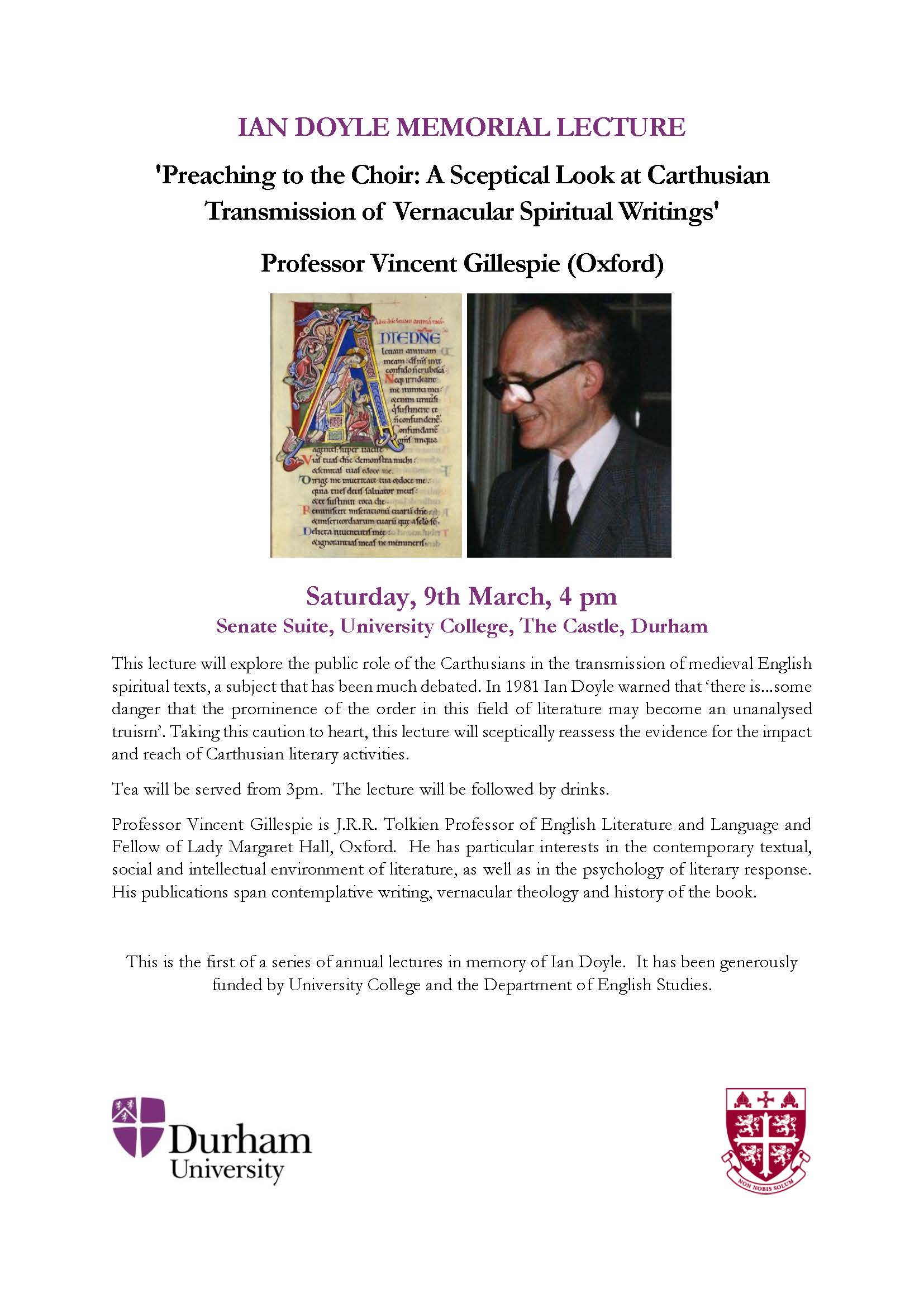 IanDoyleMemorialLecturePoster